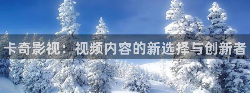 红叶电影：卡奇影视：视频内容的新选择与创新者
